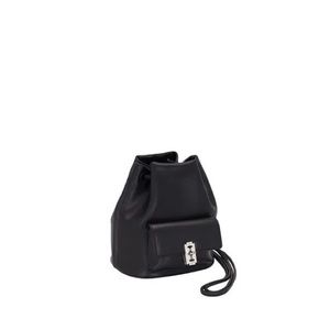 Vunque Perfec Phoce Drawstring Piccolo Bag Black Backpack and Key Holder wallet